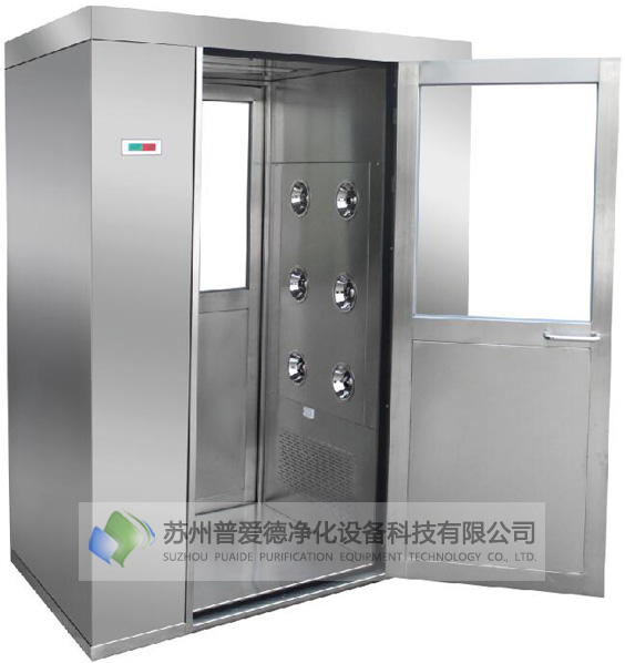 不銹鋼風(fēng)淋室不銹鋼風(fēng)淋室單人單吹雙人雙吹紅外感應(yīng)潔凈車(chē)間風(fēng)淋門(mén)